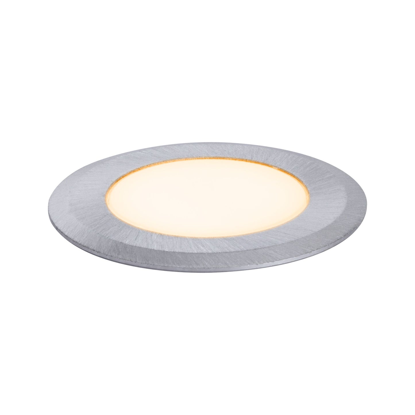 Paulmann LED Bodeneinbauleuchte Goldlicht insektenfreundlich IP65 rund 50mm 2200K 2,2W 60lm 230V Alu Kunststoff,Metall