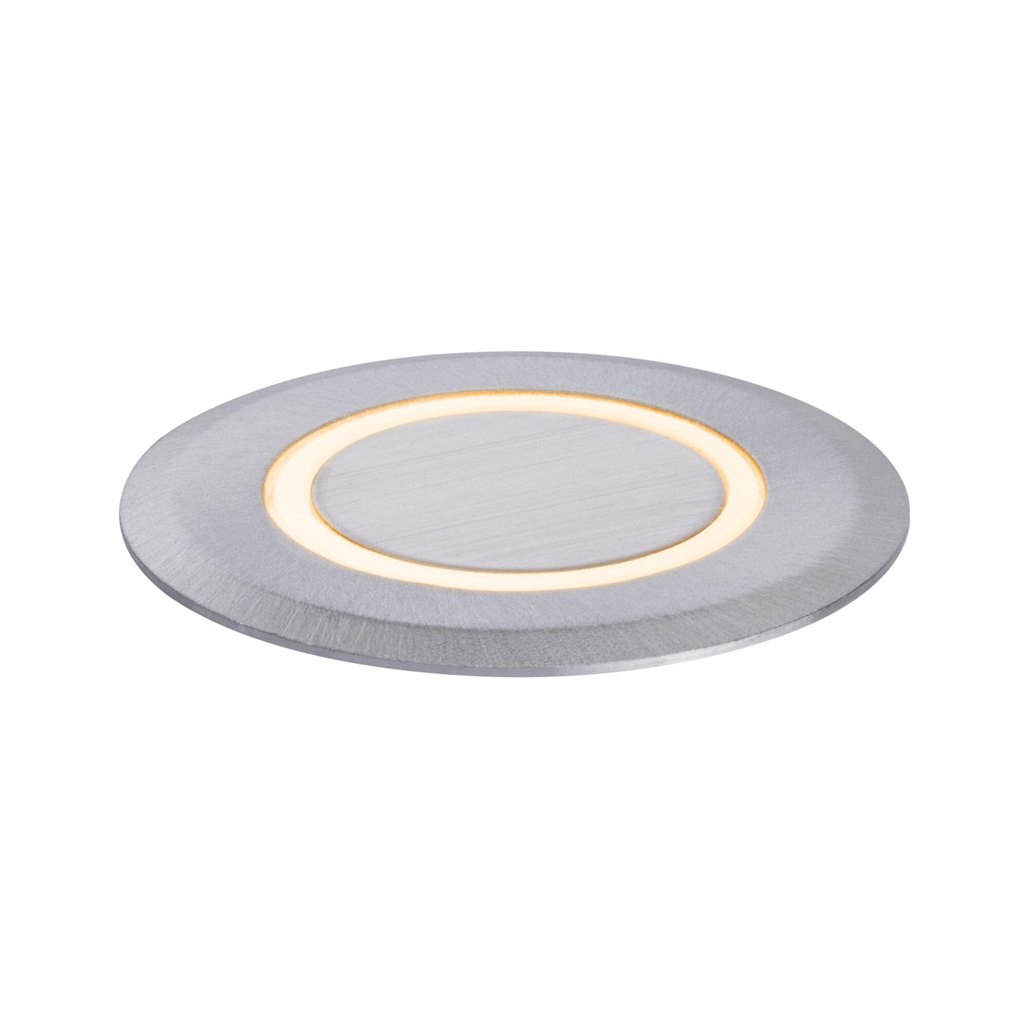 Paulmann LED Bodeneinbauleuchte Goldlicht insektenfreundlich IP67 rund 50mm 2200K 2,2W 15lm 230V Alu Kunststoff,Metall
