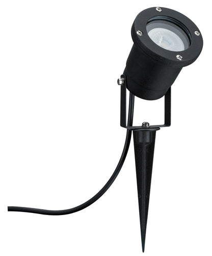 Paulmann Gartenstrahler Insektenfreundlich insektenfreundlich IP65 rund 92mm 2200K 4,3W 320lm 230V 38-38° Schwarz Metall