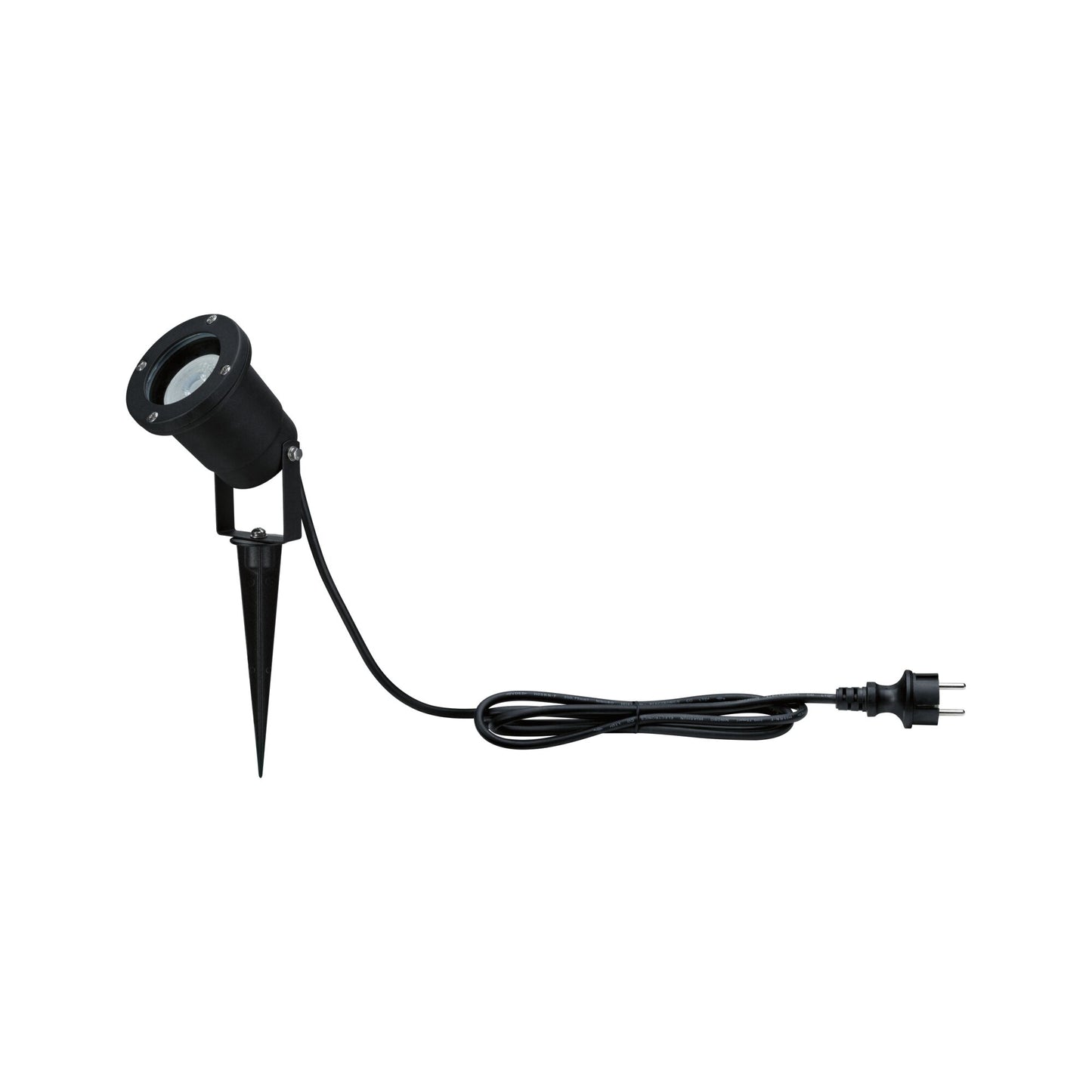 Paulmann Gartenstrahler Insektenfreundlich insektenfreundlich IP65 rund 92mm 2200K 4,3W 320lm 230V 38-38° Schwarz Metall