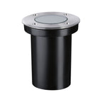 Paulmann LED Bodeneinbauleuchte Goldlicht insektenfreundlich IP65  110mm 2200K 4,3W 320lm 230V Edelstahl gebürstet Edelstahl,Kunststoff