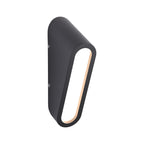 Paulmann LED Außenwandleuchte Cliff IP44  64x116mm 3000K 9,5W 300lm 230V  Anthrazit Aluminium