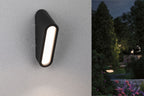 Paulmann LED Außenwandleuchte Cliff IP44  64x116mm 3000K 9,5W 300lm 230V  Anthrazit Aluminium