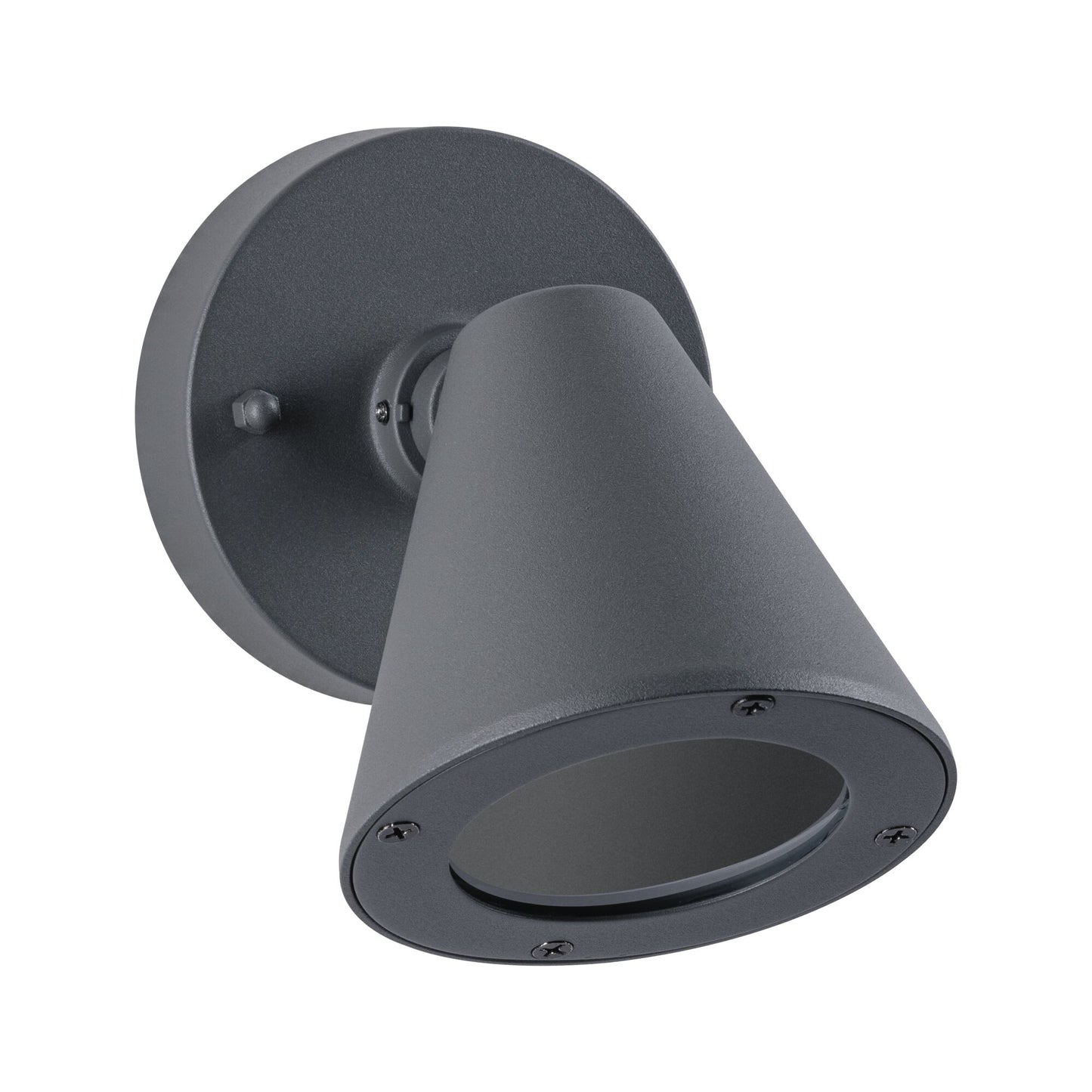 Paulmann Außenwandleuchte Trian IP44 rund 100x125mm  max. 35W  230V  Anthrazit Aluminium