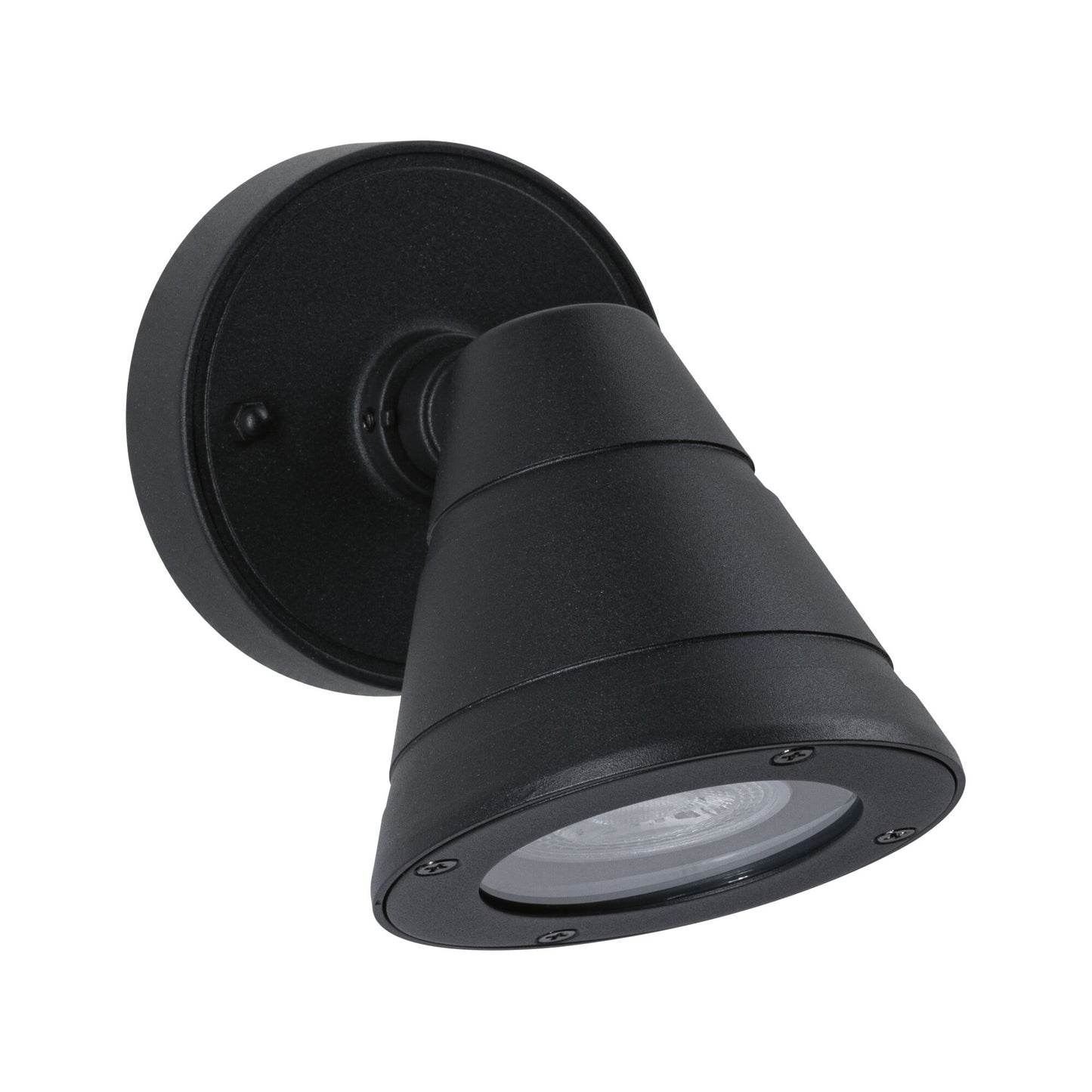 Paulmann Außenwandleuchte Trian IP44 rund 100x125mm  max. 35W  230V  Anthrazit Aluminium