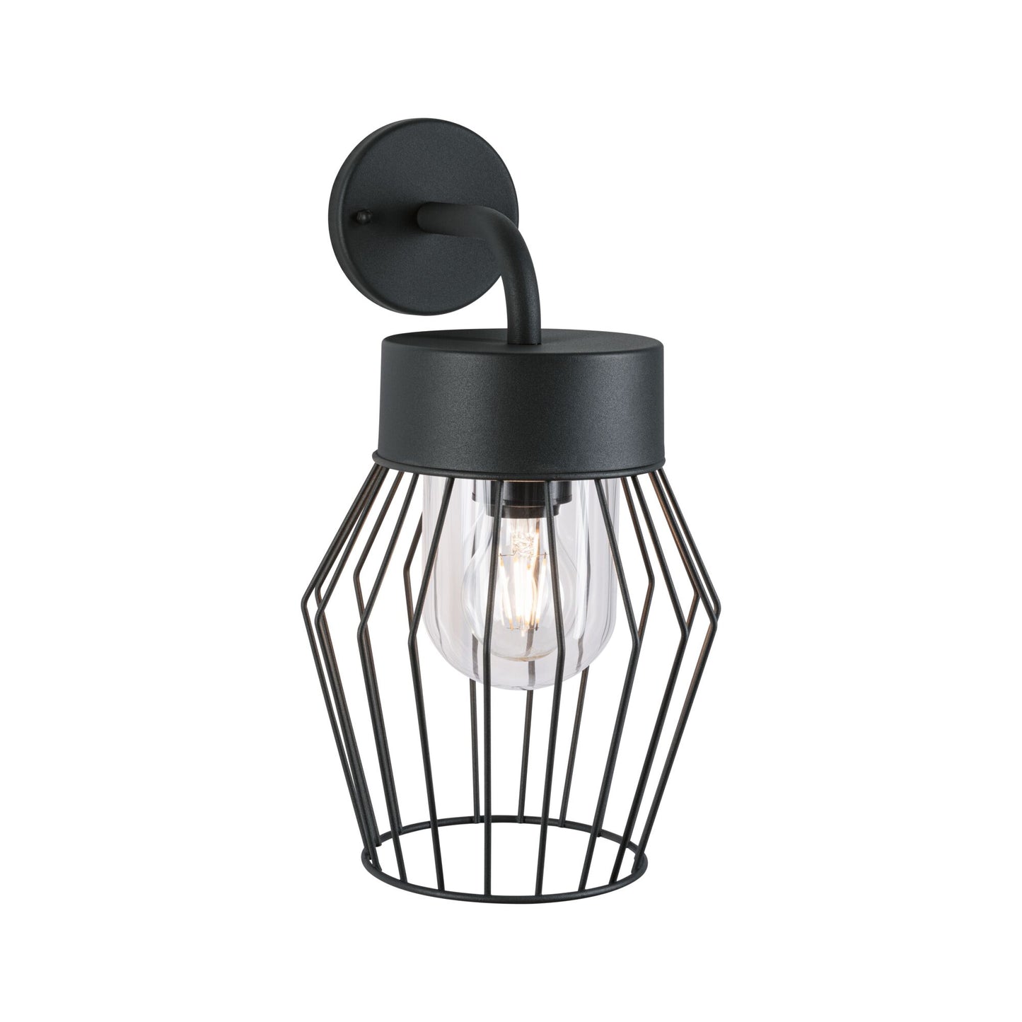 Paulmann Außenwandleuchte Lanka IP44  205x237mm  max. 40W  230V  Anthrazit Aluminium