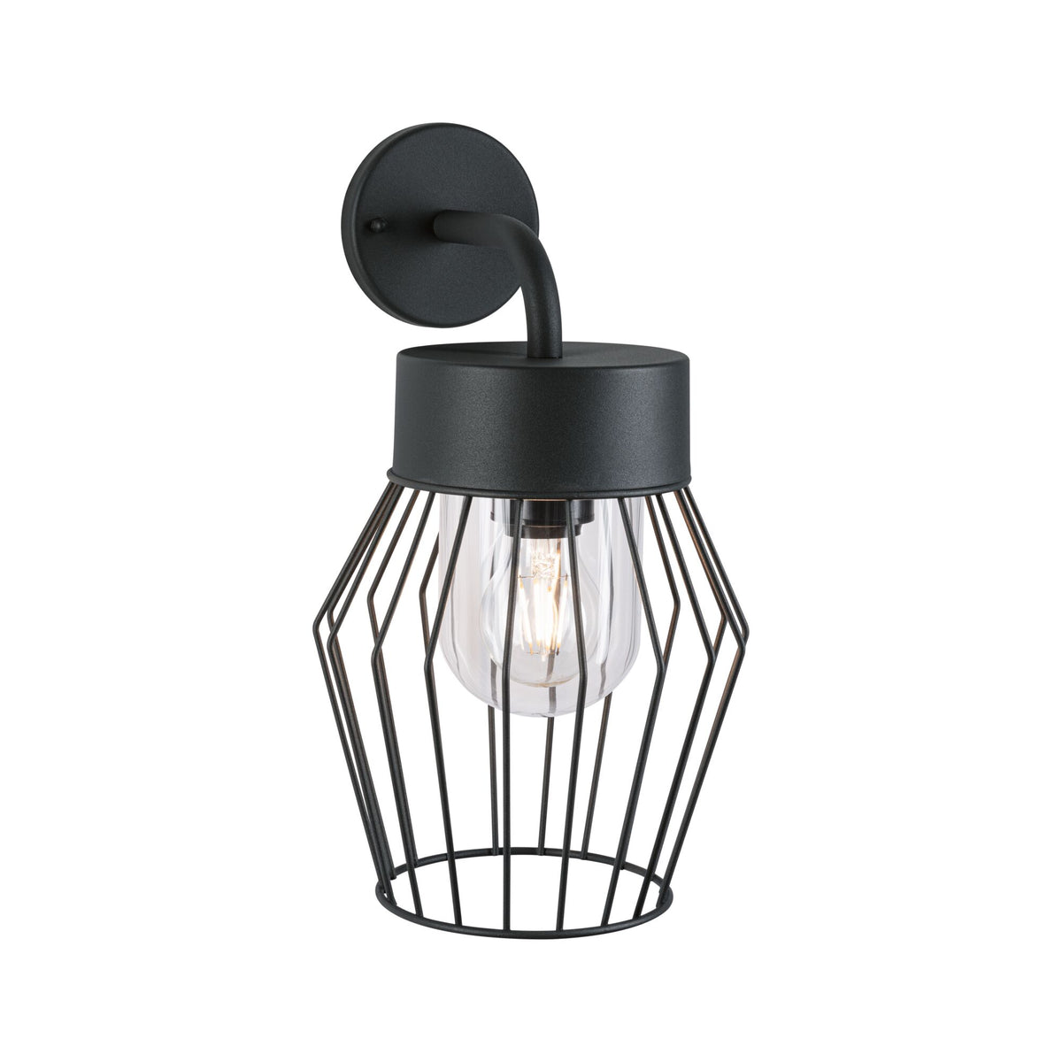 Paulmann Außenwandleuchte Lanka IP44  205x237mm  max. 40W  230V  Anthrazit Aluminium