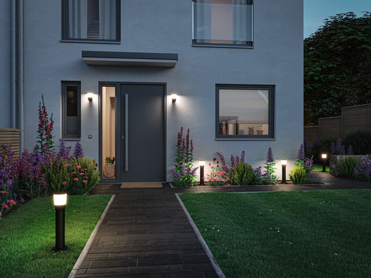 Paulmann LED Außenwandleuchte Bako  seewasserresistent IP44  110x140mm  max. 20W  230V  Anthrazit Aluminium