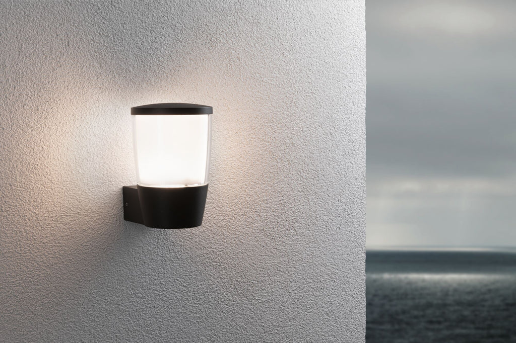 Paulmann LED Außenwandleuchte Bako  seewasserresistent IP44  110x140mm  max. 20W  230V  Anthrazit Aluminium