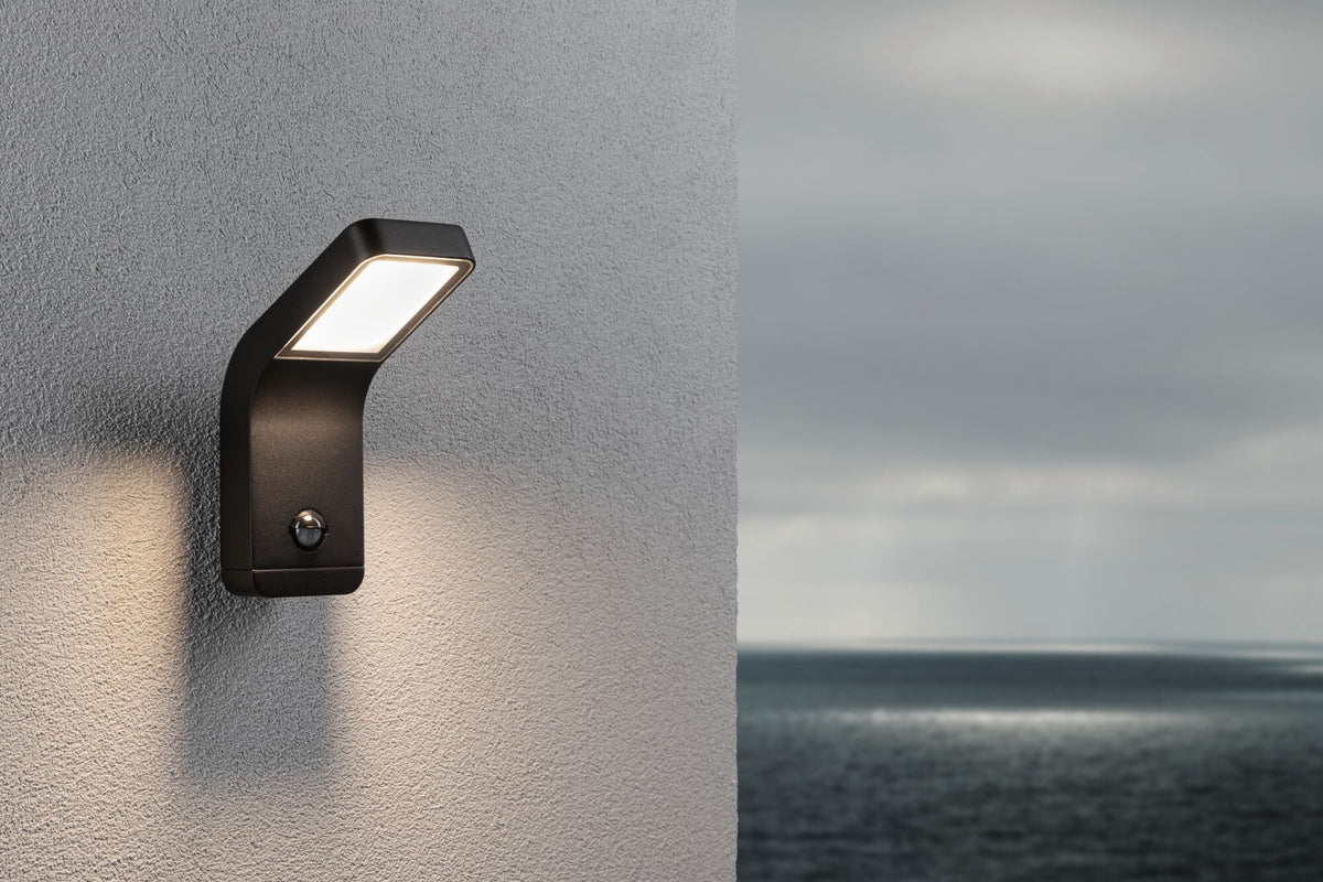 Paulmann LED Außenwandleuchte Kulma IP44  90x174mm 3000K 7,5W 500lm 230V  Anthrazit Aluminium