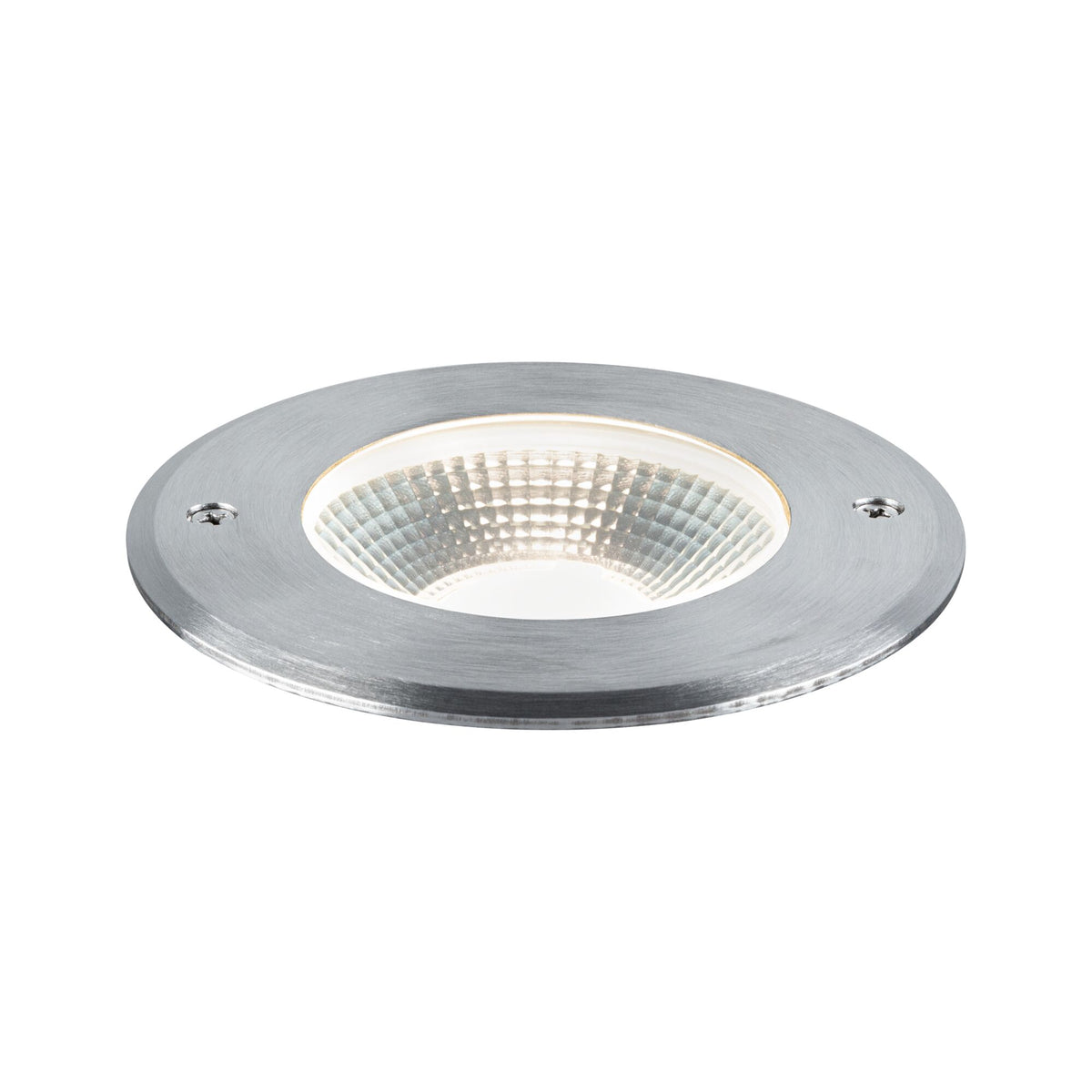 Paulmann LED Bodeneinbauleuchte Vanea IP67 rund 100mm 3000K 3,5W 160lm 230V Alu Aluminium