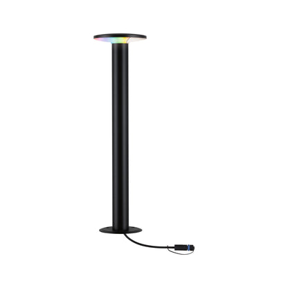 Paulmann Plug & Shine LED Pollerleuchte Plate   IP44 RGBW+ 5W   Anthrazit