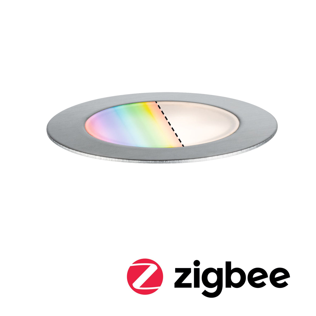 Paulmann Plug & Shine LED Bodeneinbauleuchte Floor Einzelleuchte  IP67 RGBW 2W   Edelstahl