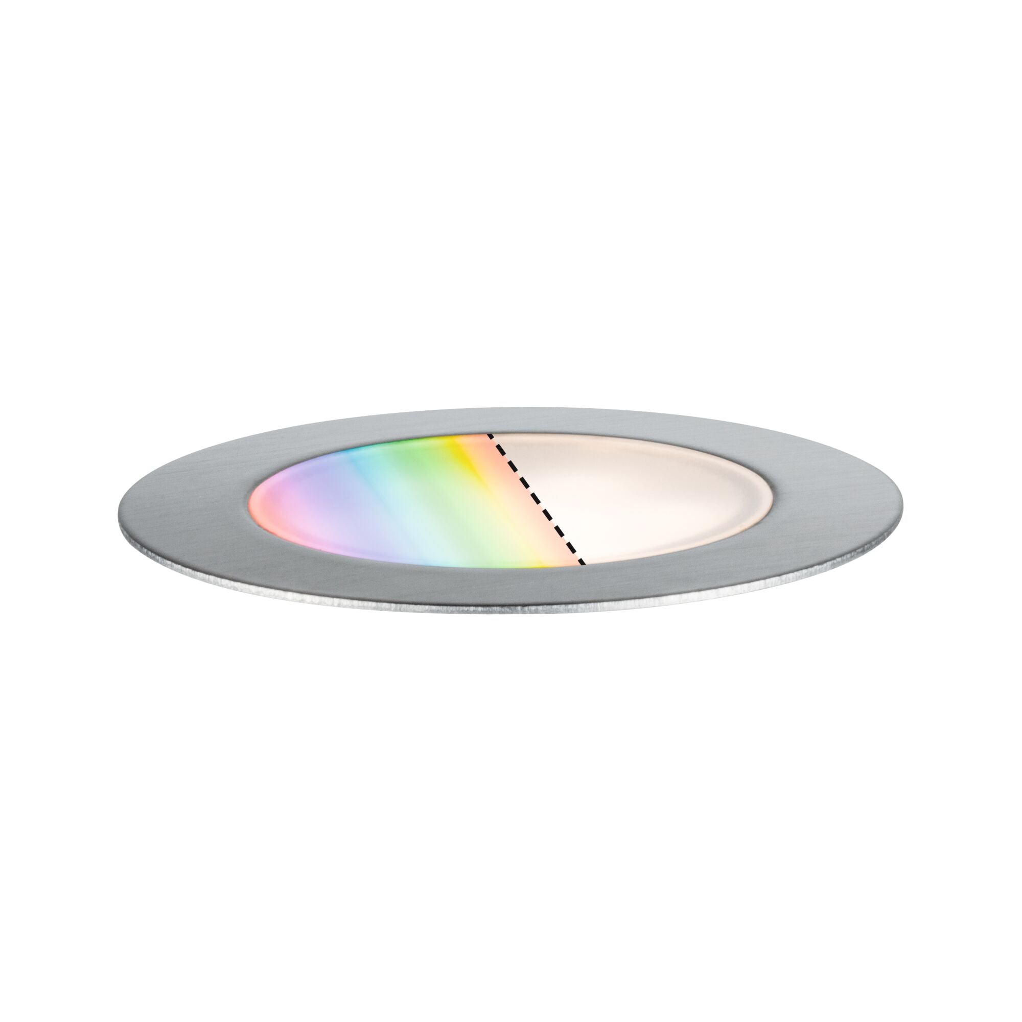 Paulmann Plug & Shine LED Bodeneinbauleuchte Floor Einzelleuchte  IP67 RGBW 2W   Edelstahl