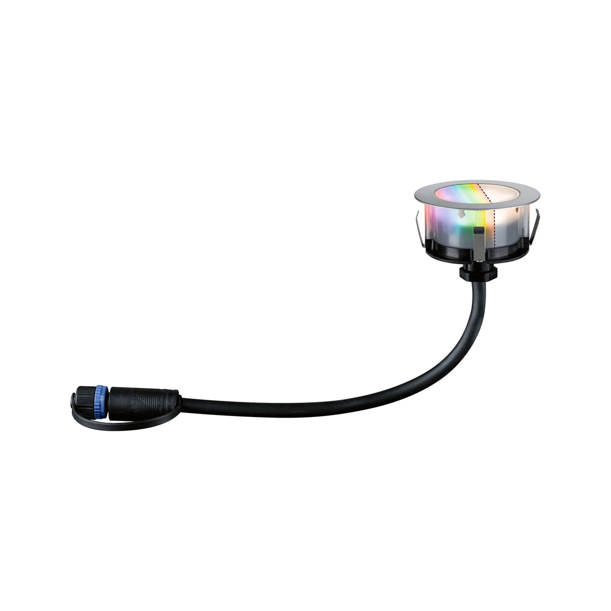 Paulmann Plug & Shine LED Bodeneinbauleuchte Floor Einzelleuchte  IP67 RGBW 2W   Edelstahl