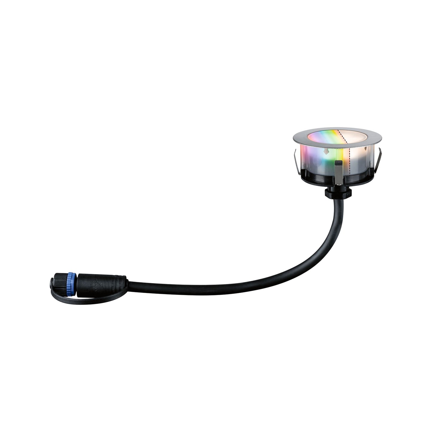 Paulmann Plug & Shine LED Bodeneinbauleuchte Floor Einzelleuchte  IP67 RGBW 2W   Edelstahl