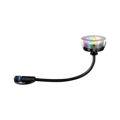 Paulmann Plug & Shine LED Bodeneinbauleuchte Floor Einzelleuchte  IP67 RGBW 2W   Edelstahl