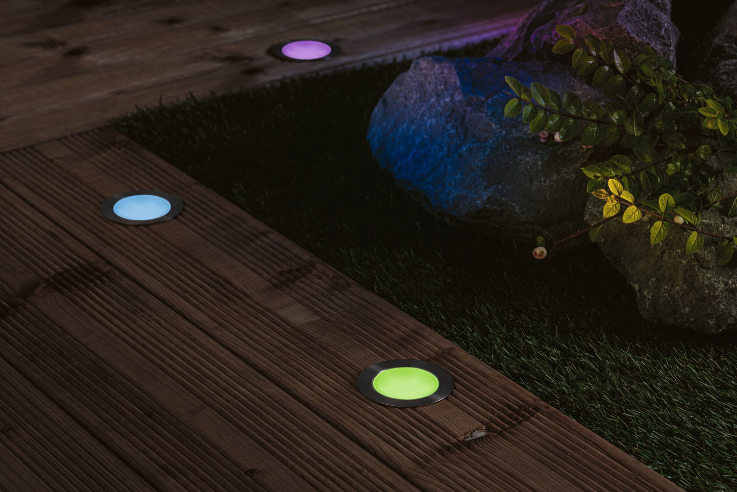 Paulmann Plug & Shine LED Bodeneinbauleuchte Floor Einzelleuchte  IP67 RGBW 2W   Edelstahl