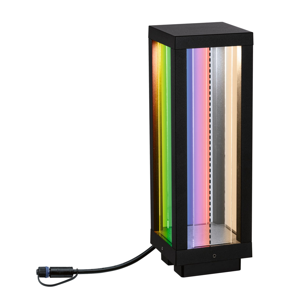 Paulmann Plug & Shine Laterne Classic Einzelleuchte  Smart Home Zigbee  IP44 RGBW 2W   Anthrazit