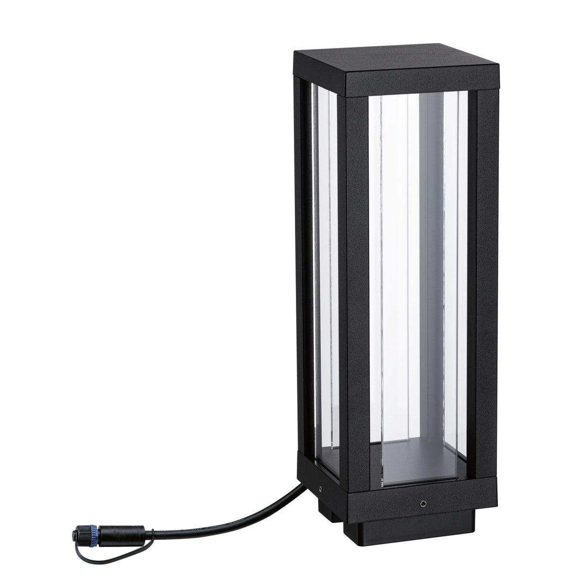 Paulmann Plug & Shine Laterne Classic Einzelleuchte  Smart Home Zigbee  IP44 RGBW 2W   Anthrazit