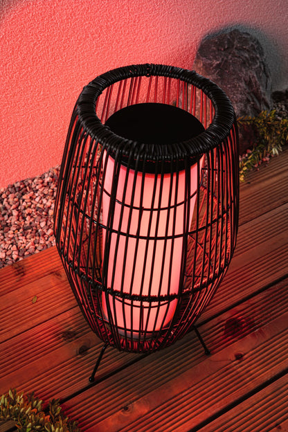 Paulmann Plug & Shine LED Lichtobjekt Basket   IP44 RGBW 3,2W   Schwarz
