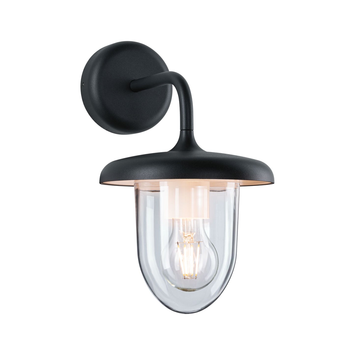 Paulmann Außenwandleuchte Vintario IP44 rund 180x250mm  max. 20W  230V  Anthrazit Aluminium