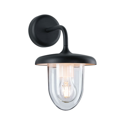 Paulmann Außenwandleuchte Vintario IP44 rund 180x250mm  max. 20W  230V  Anthrazit Aluminium