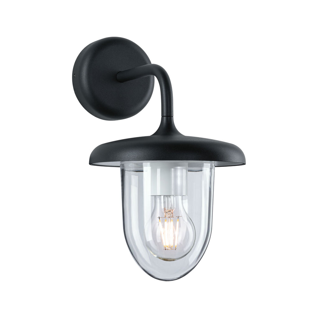 Paulmann Außenwandleuchte Vintario IP44 rund 180x250mm  max. 20W  230V  Anthrazit Aluminium