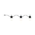 Paulmann Plug & Shine LED Lichterkette Tubs   IP44 3000K 3x2W   Anthrazit
