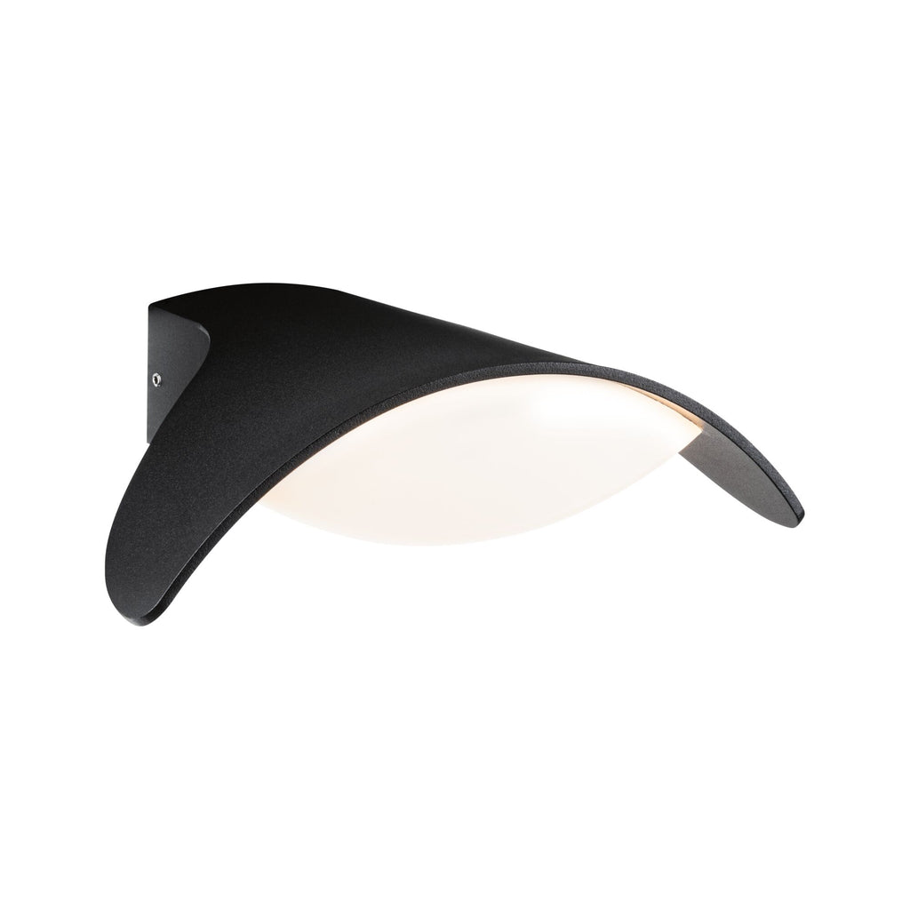 Paulmann LED Außenwandleuchte Mesana   IP44  66mm 3000K 12W 800lm 230V  Anthrazit  Aluminium