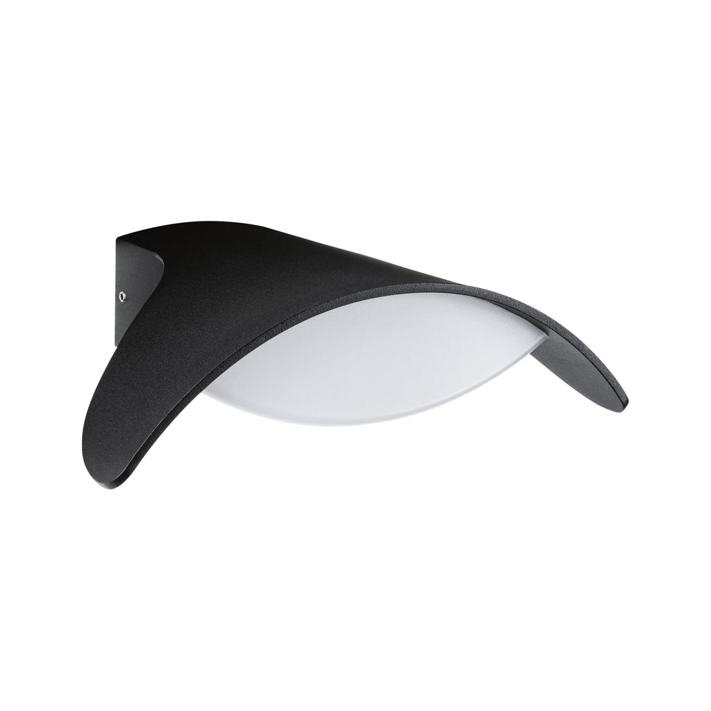 Paulmann LED Außenwandleuchte Mesana   IP44  66mm 3000K 12W 800lm 230V  Anthrazit  Aluminium