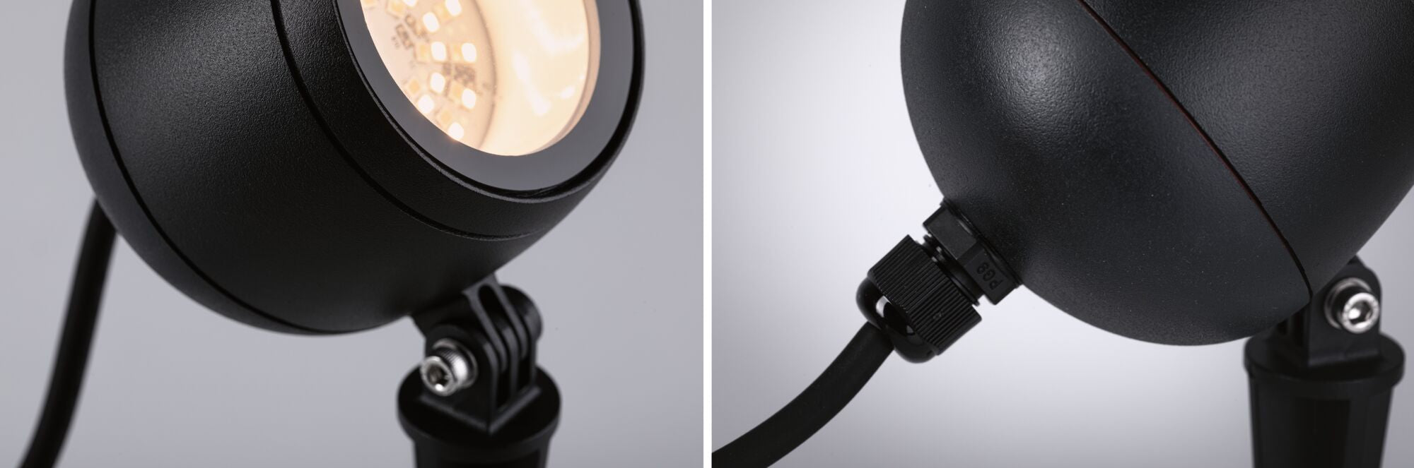 Paulmann Plug & Shine LED Gartenstrahler Kikolo  insektenfreundlich IP65 Tunable Warm 6,2W   Anthrazit