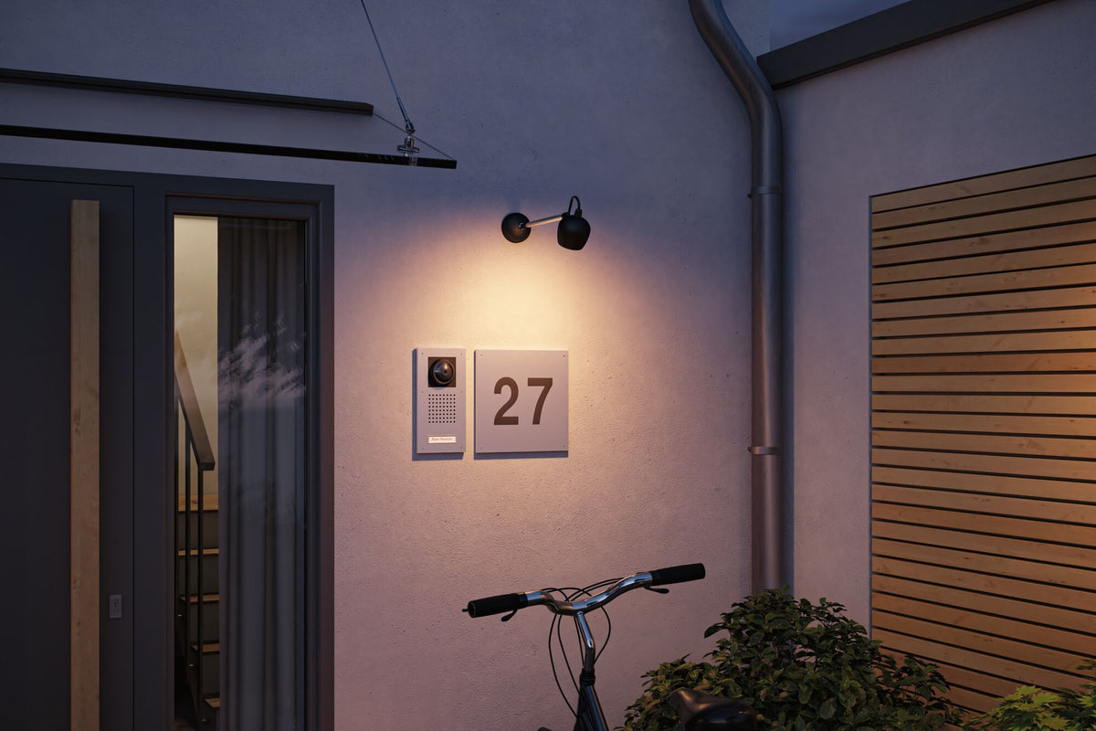 Paulmann LED Außenwandleuchte   RGBW IP65  90mm RGBW+ 6,2W 440lm 230V  Anthrazit Kunststoff,Aluminium