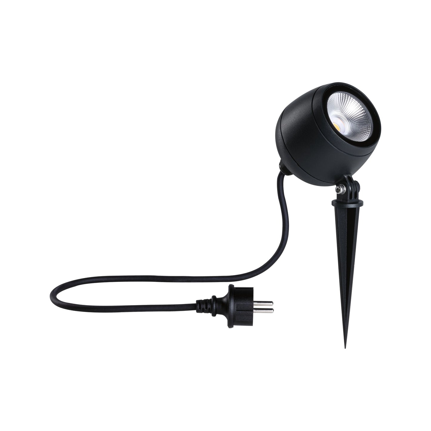 Paulmann LED Gartenstrahler Kikolo IP65  90mm 3000K 8W 500lm 230V 60° Anthrazit Aluminium#Kunststoff