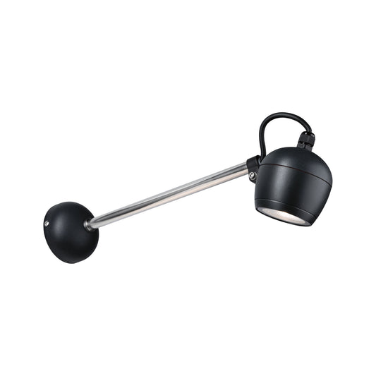 Paulmann Außenwandleuchte Kikolo IP65  90mm 3000K 8W 500lm 230V 60° Anthrazit Aluminium#Kunststoff