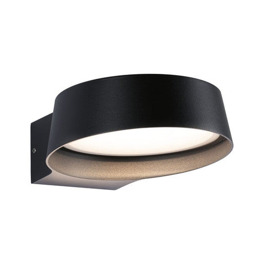 Paulmann LED Außenwandleuchte Capea Grand   IP44  162x195mm 3000K 11,5W 1050lm 230V 108° Anthrazit Alu Druckguss