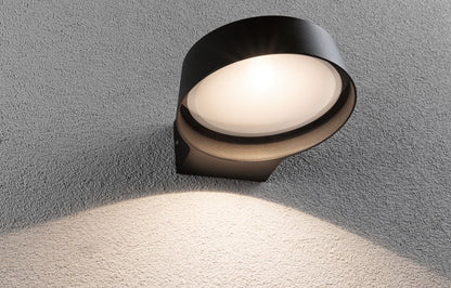 Paulmann LED Außenwandleuchte Capea Grand   IP44  162x195mm 3000K 11,5W 1050lm 230V 108° Anthrazit Alu Druckguss