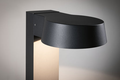 Paulmann LED Pollerleuchte Capea Grand IP44  650mm 3000K 11,5W 1050lm 230V 108° Anthrazit  Alu Druckguss