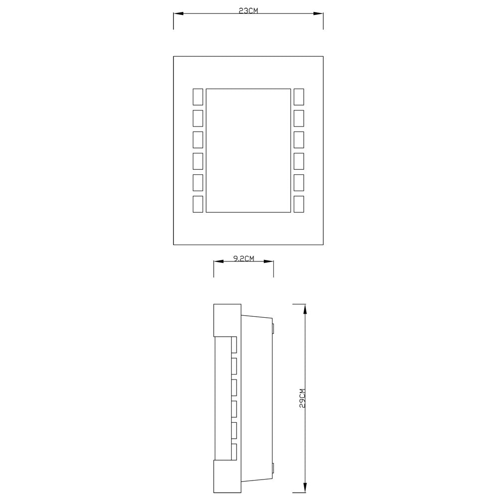 DEKO-LIGHT Wall I 220-240V AC/50-60Hz E27 40 W 948109