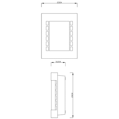 DEKO-LIGHT Wall I 220-240V AC/50-60Hz E27 40 W 948109