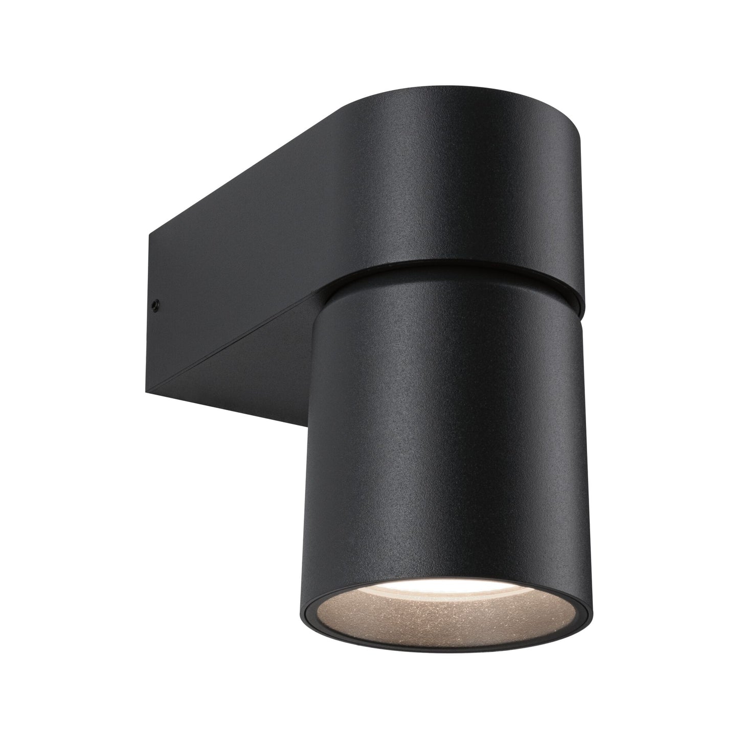 Paulmann LED Außenwandleuchte Kimu IP44 zylindrisch 80mm 3000K 8W 500lm 230V 70° Anthrazit Aluminium