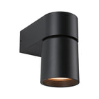 Paulmann LED Außenwandleuchte Kimu  insektenfreundlich IP44 zylindrisch 80mm 2200K 7,8W 500lm 230V 70° Anthrazit Aluminium