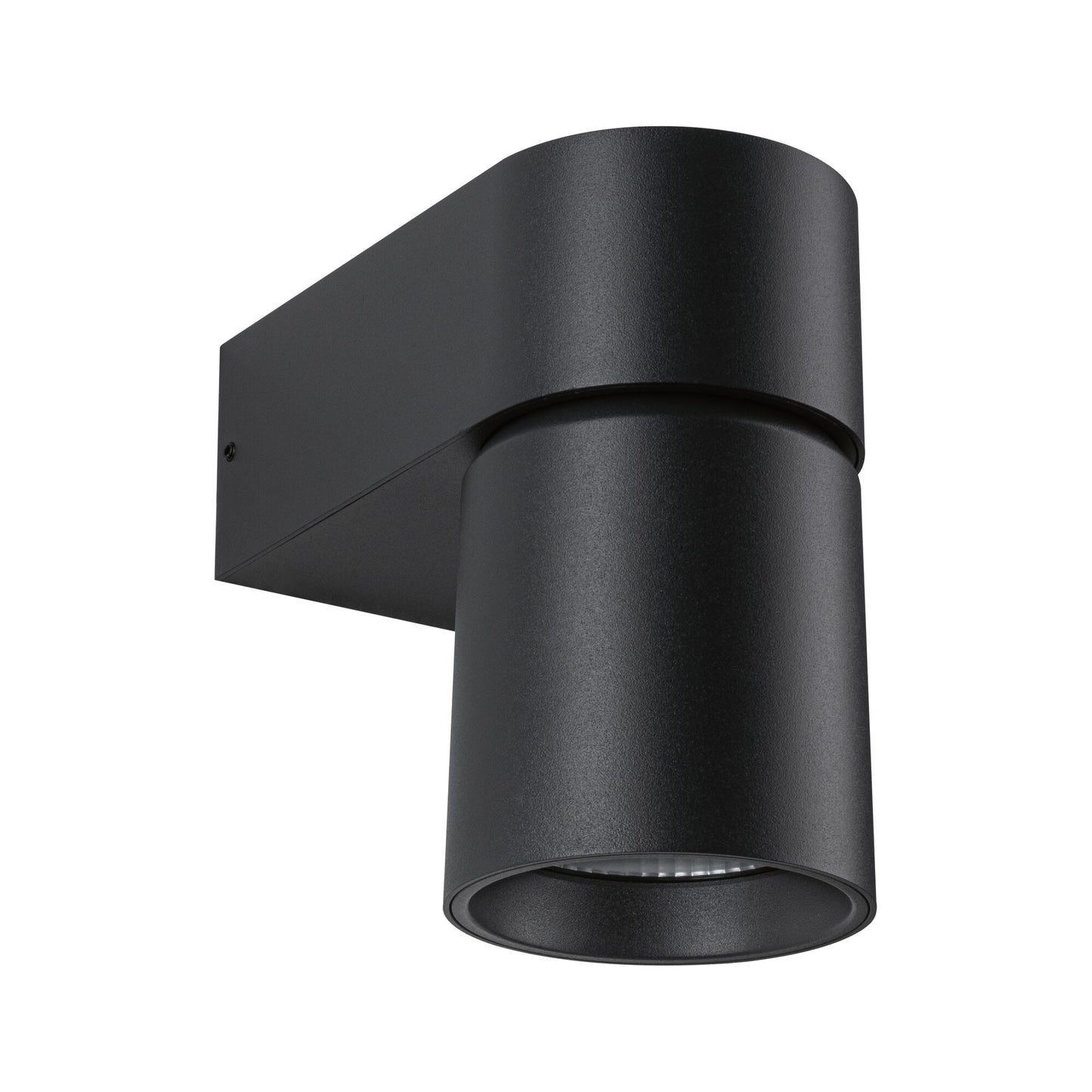 Paulmann LED Außenwandleuchte Kimu  insektenfreundlich IP44 zylindrisch 80mm 2200K 7,8W 500lm 230V 70° Anthrazit Aluminium
