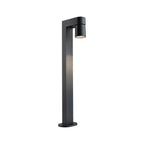 Paulmann LED Pollerleuchte Kimu IP44 zylindrisch 822mm 3000K 8W 500lm 230V 70° Anthrazit  Aluminium