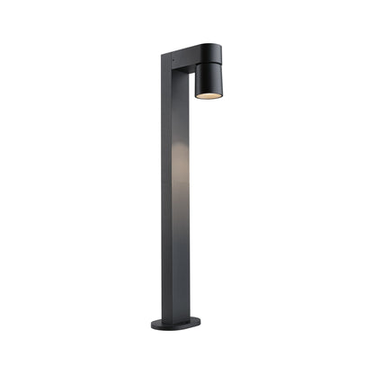 Paulmann LED Pollerleuchte Kimu IP44 zylindrisch 822mm 3000K 8W 500lm 230V 70° Anthrazit  Aluminium