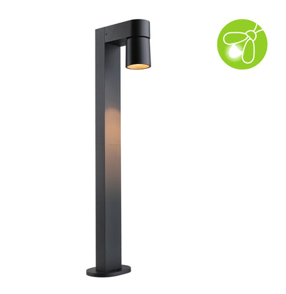 Paulmann LED Pollerleuchte Kimu  insektenfreundlich IP44 zylindrisch 822mm 2200K 7,8W 500lm 230V 70° Anthrazit  Aluminium