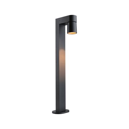 Paulmann LED Pollerleuchte Kimu  insektenfreundlich IP44 zylindrisch 822mm 2200K 7,8W 500lm 230V 70° Anthrazit  Aluminium