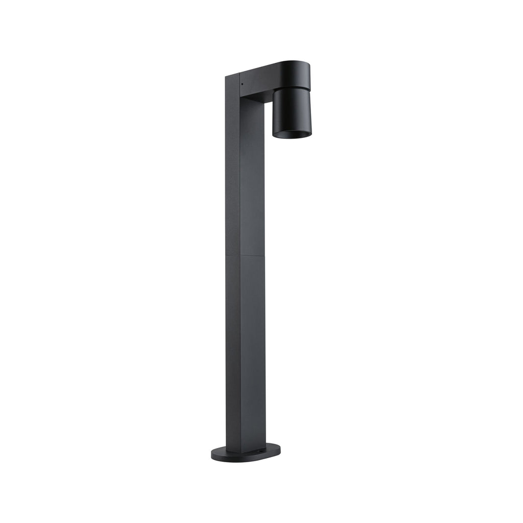 Paulmann LED Pollerleuchte Kimu  insektenfreundlich IP44 zylindrisch 822mm 2200K 7,8W 500lm 230V 70° Anthrazit  Aluminium