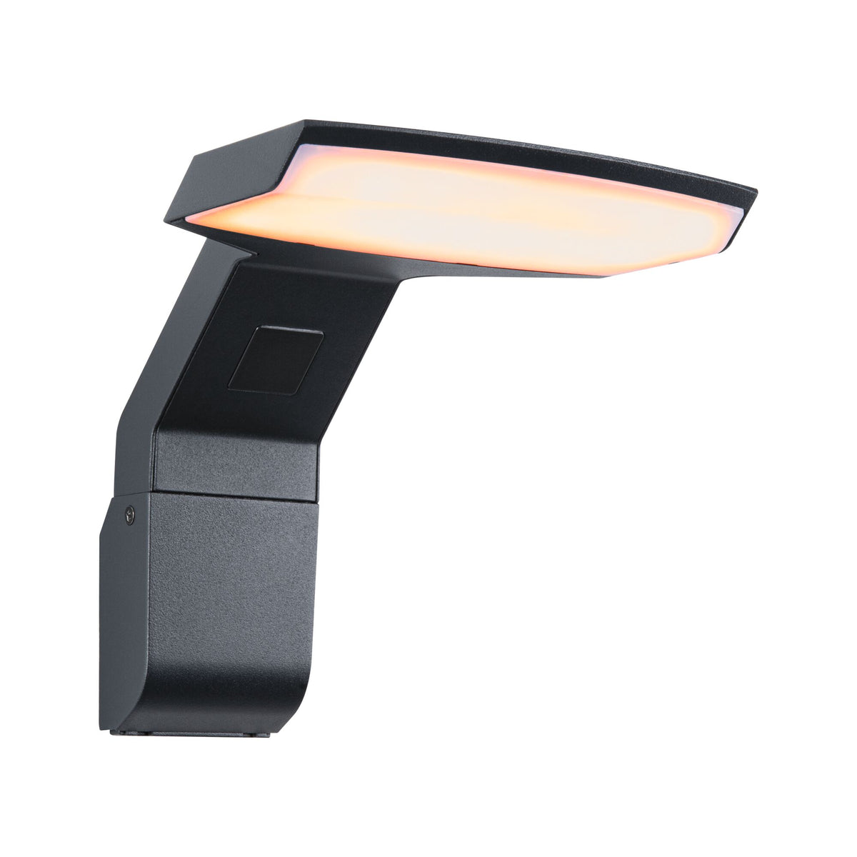 Paulmann LED Außenwandleuchte Zenera  insektenfreundlich und seewasserresistent IP44  150x194mm 2200 - 3000K 10W 700lm 230V  Anthrazit Metall