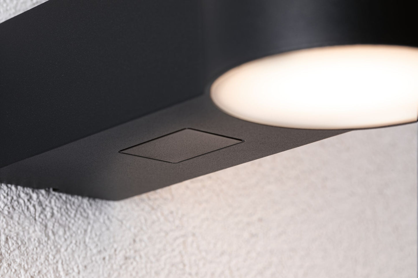 Paulmann LED Außenwandleuchte Sienna Dämmerungsgesteuerter Bewegungsmelder (HF) seewasserresistent IP44  212mm 3000K 9W / 3W 500lm 230V  Anthrazit Aluminium